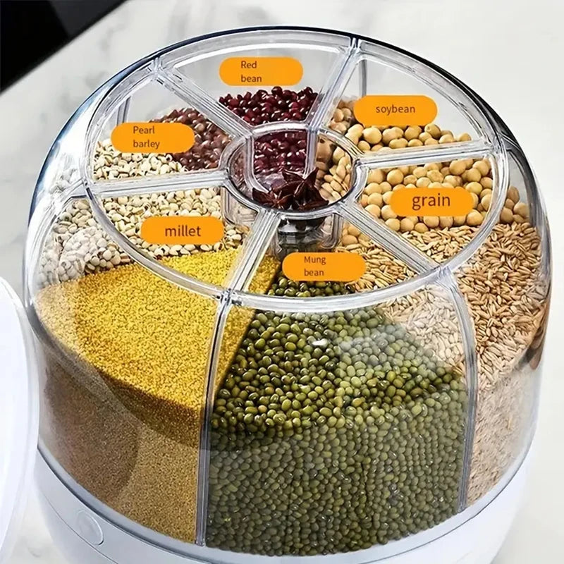 Distributeur de Céréales Rotatif 360° - Intelligent & Design