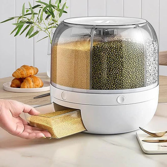 Distributeur de Céréales Rotatif 360° - Intelligent & Design